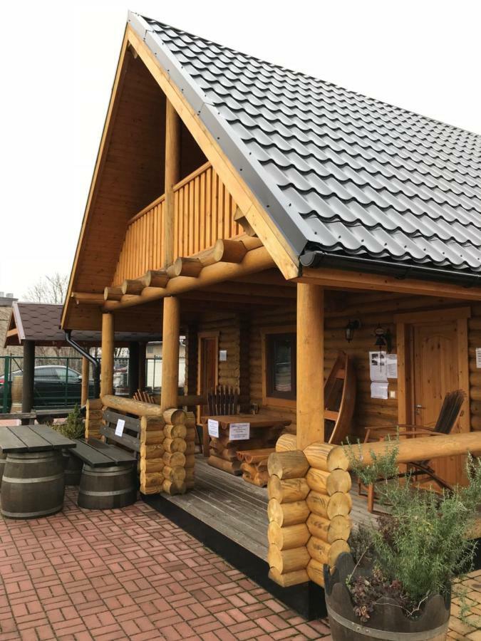 Wellness Huette Am Zwenkauer See Bei Leipzig エクステリア 写真