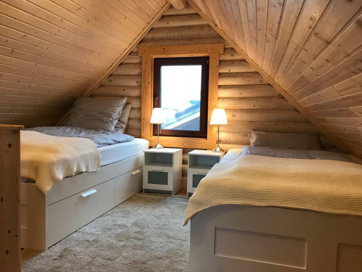 Wellness Huette Am Zwenkauer See Bei Leipzig エクステリア 写真