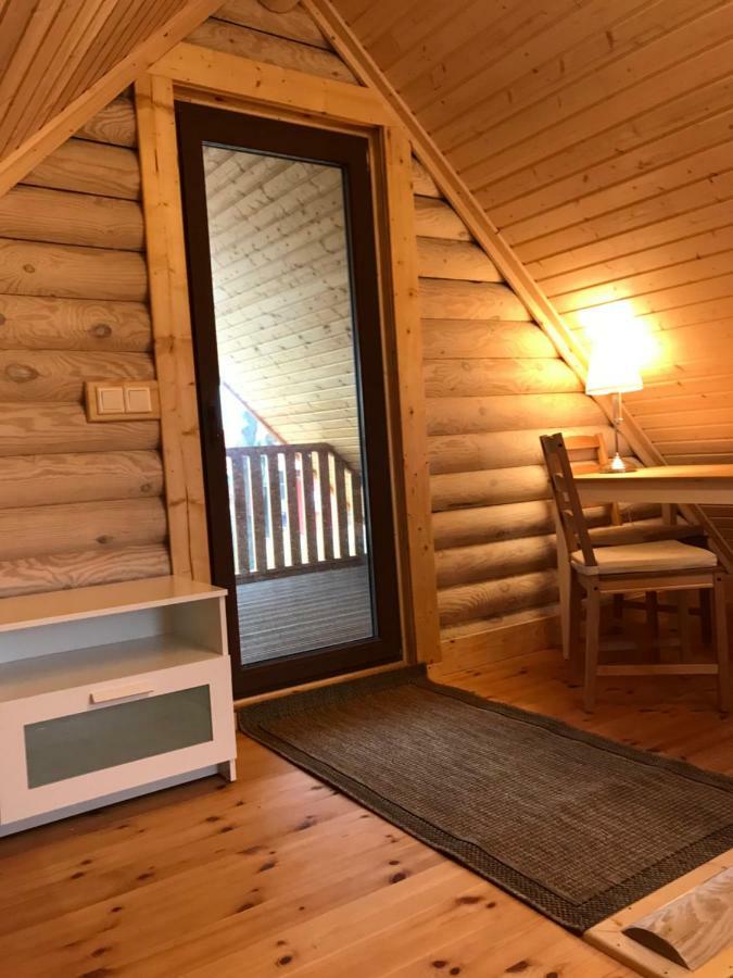 Wellness Huette Am Zwenkauer See Bei Leipzig エクステリア 写真