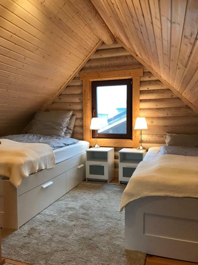 Wellness Huette Am Zwenkauer See Bei Leipzig エクステリア 写真