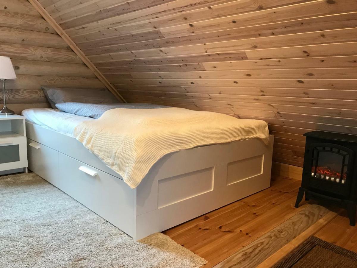 Wellness Huette Am Zwenkauer See Bei Leipzig エクステリア 写真