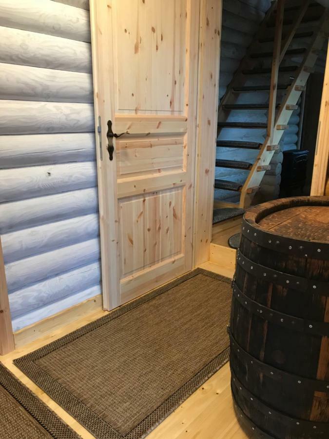 Wellness Huette Am Zwenkauer See Bei Leipzig エクステリア 写真